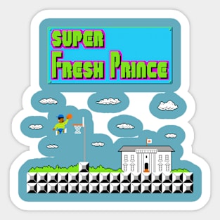 Super Fresh Prince Sticker